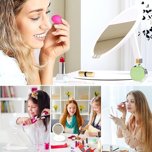 Sucedey Makeup Mirror with Lights - Travel-friendly Vanity Mirror