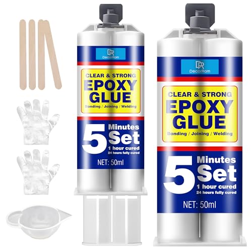 Get Strong Bonds Fast 11 Epoxy Glue for Plastic Wood
