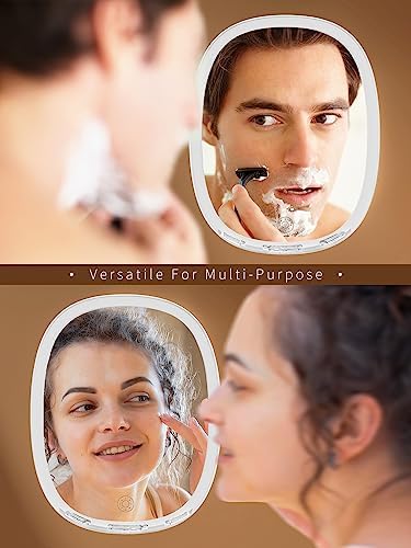 Fogless 360 Shower Mirror with Led Light