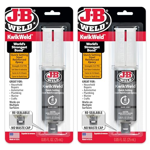 J-B Weld 6-Minute Epoxys Waterproof 2-Pack