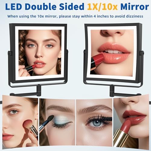 Ruacq Rechargeable Makeup Mirror
