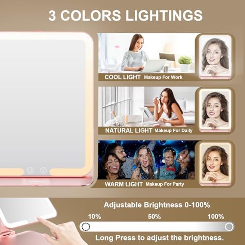 M decency Travel Makeup Mirror