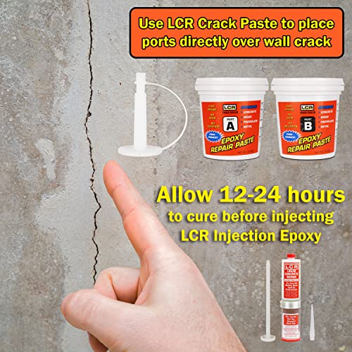 High-Strength Epoxy Repair for Concrete Cracks