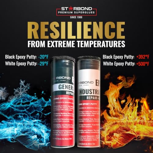 Starbond Epoxy Putty Stick Bundle High-Temperature Resistance Easy to Use