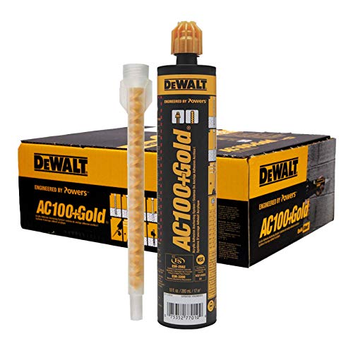 Dewalt Quik-Shot Epoxy Adhesive - 10 oz Pack of 12