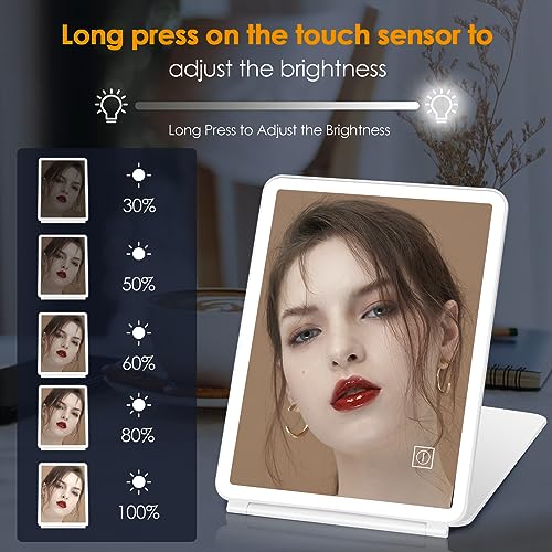 Smart and Practical Portable Makeup Mirror for Travel