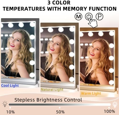 Vanity Mirror with Lights Ultimate Makeup Experience