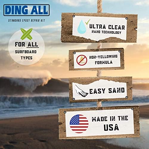 Ding All Epoxy Repair Kit for Surfboards
