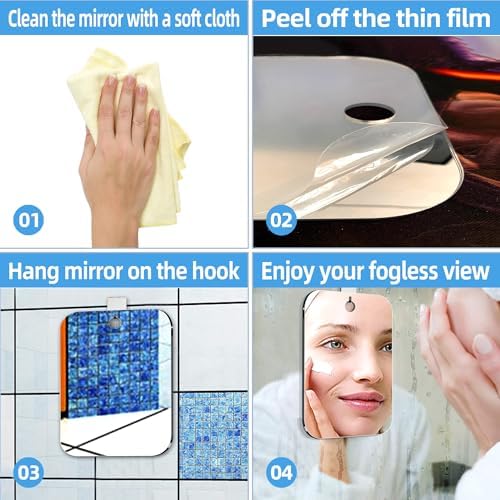 Luxury Anti-Fog Shave Mirror