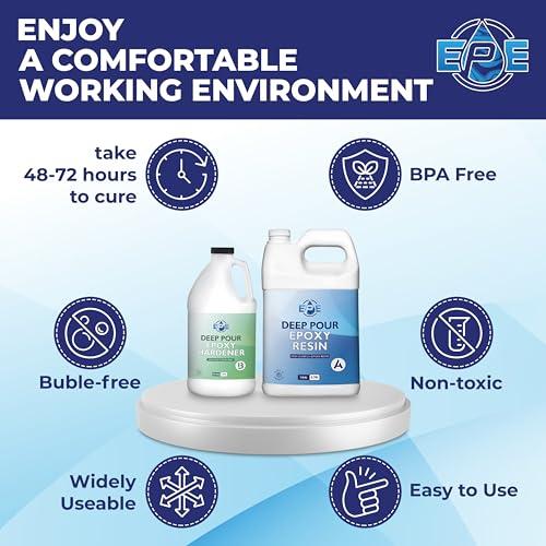 Deep Pour Epoxy Resin 15 Gal 21 Ratio Low Odor