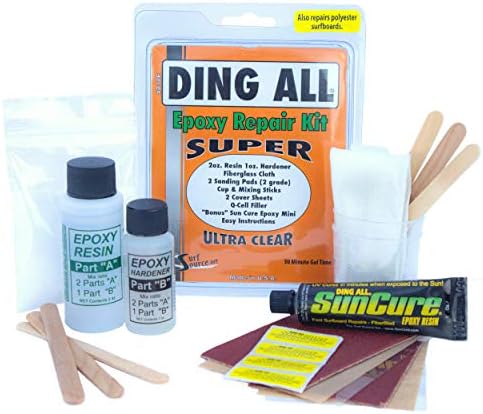 Original Epoxy Repair Kit for surfboards and more