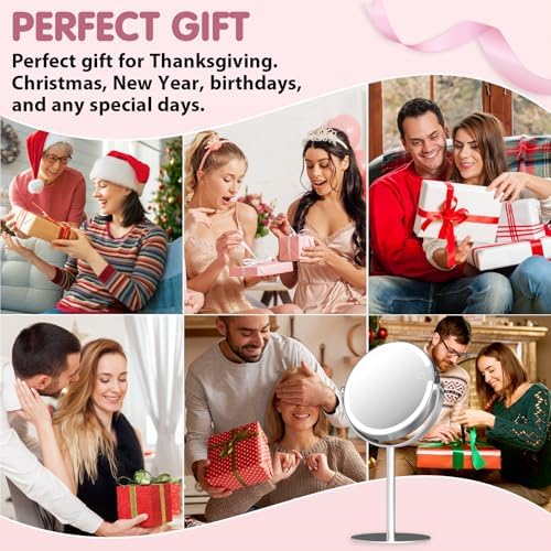 HD Magnifying Mirror with Light