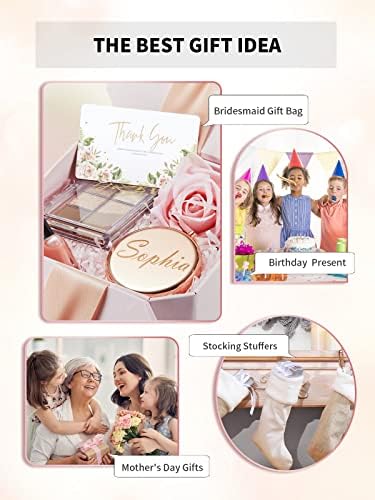 Compact Rose Gold Makeup Mirror
