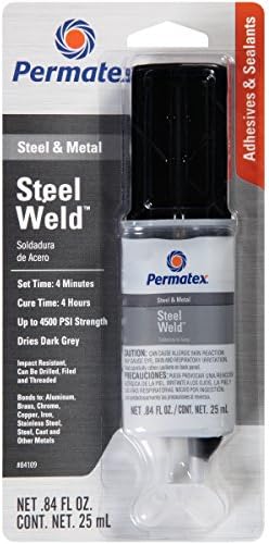 Permatex 84109-12PK Multi-Metal Epoxy Adhesive Fast-Setting