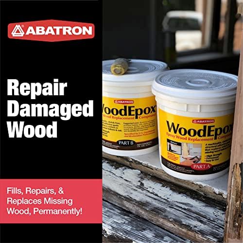Abatron Wood Filler Putty 2-Part Structural Epoxy Adhesive for Wood Repair