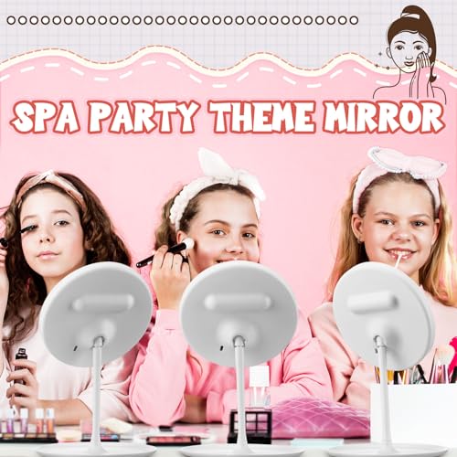 6 x Parties Promotion 6 x Makeup Mirrors White