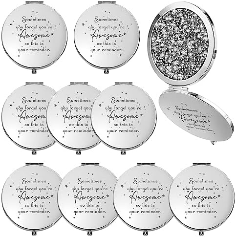 10-Piece Compact Mirrors for Women Inspire Appreciate