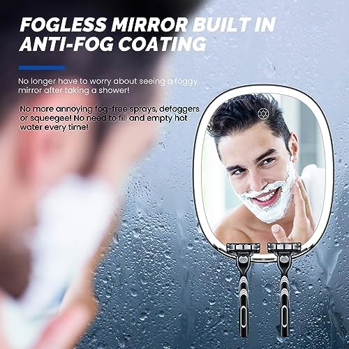 Fog-Free Shower Mirror