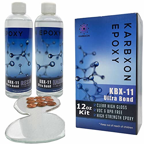 KBX-11 Ultra Bond Epoxy Resin Kit - 12oz Clear Bond