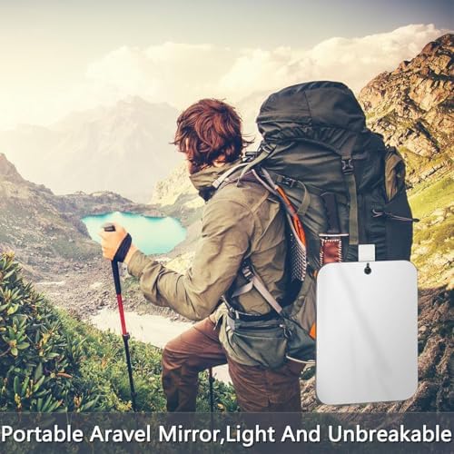 Unbreakable Portable Shower Mirror