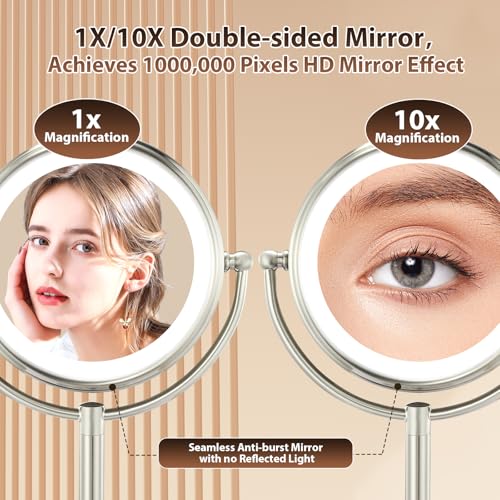 VESAUR Professional 85 Large Lighted Makeup Mirror