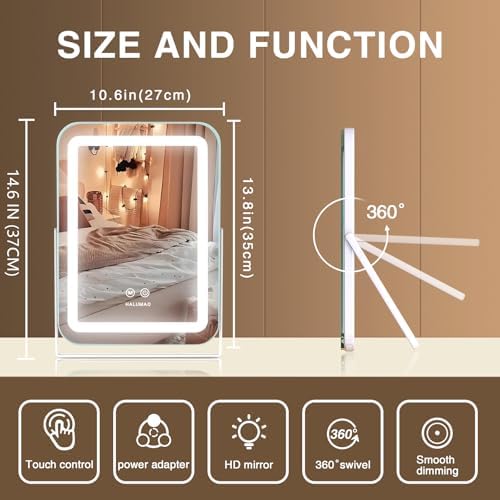 Light Up Makeup Mirror for Bedroom