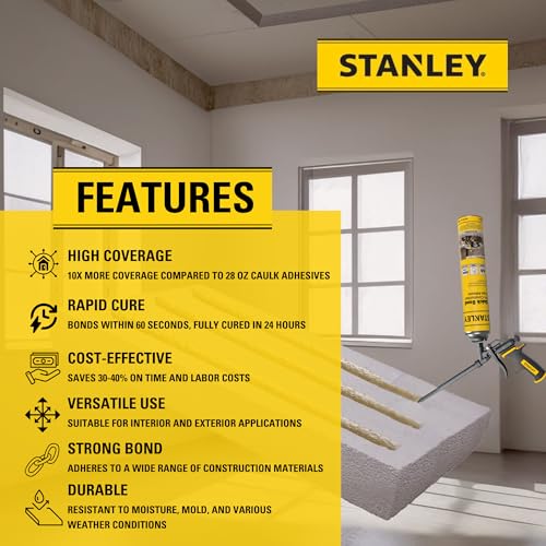 Stanley Quick Bond Adhesive Foam