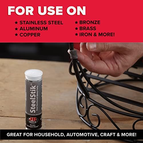 J-B Weld SteelReinforced Epoxy Putty Stick