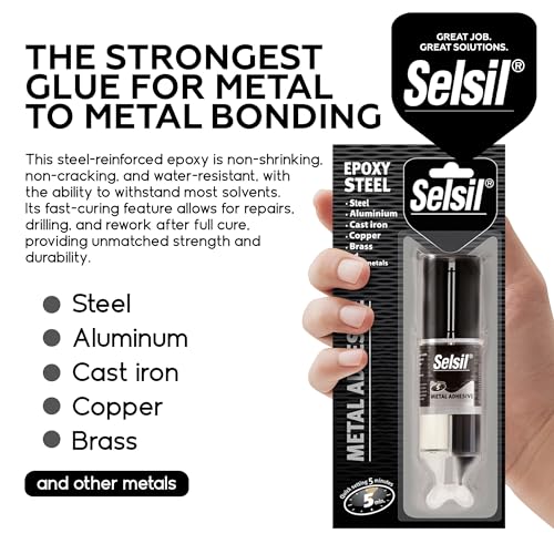Quick Epoxy Adhesive for Metal Repair