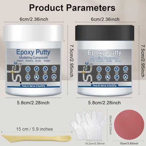 Epoxy Putty for Metal Repair Fast Waterproof and Durable
