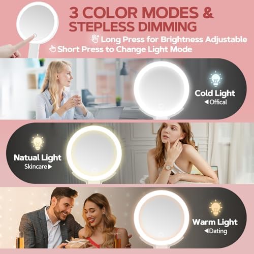 MIYADIVA 30X Magnifying Makeup Mirror