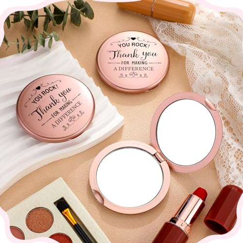 SOAOO 24 Compact Inspirational Mirrors Bulk Set Perfect for Gifting