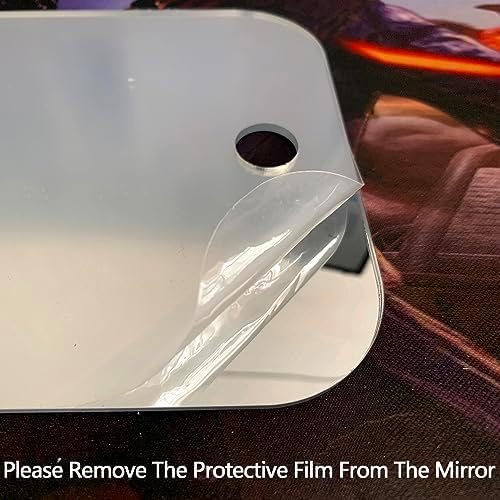 Larger Durable Shave Mirror for Travel Camping