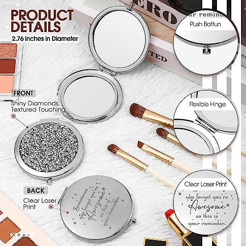 10-Piece Compact Mirrors for Women Inspire Appreciate