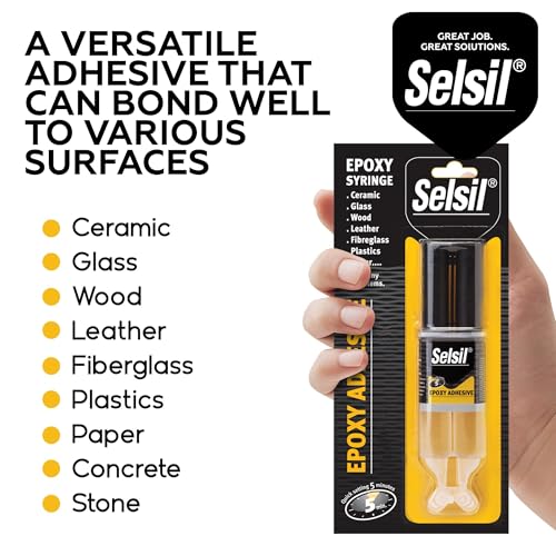 Selsil Quick Epoxy Adhesive Syringe