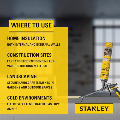 Stanley Quick Bond Adhesive Foam