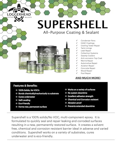 Loggerhead Supershell_all Purpose_Epoxy Sealer Resurfacer 1 Gallon Kit