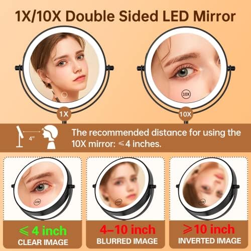 Gospire 7 Lighted Makeup Mirror