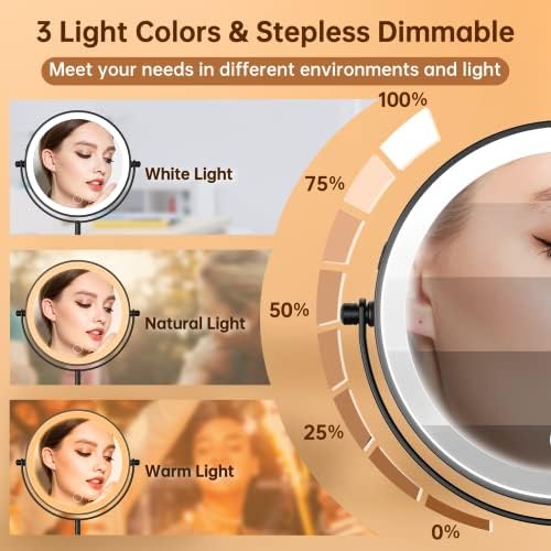 Gospire 7 Lighted Makeup Mirror