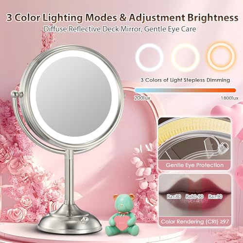 VESAUR Professional 85 Large Lighted Makeup Mirror