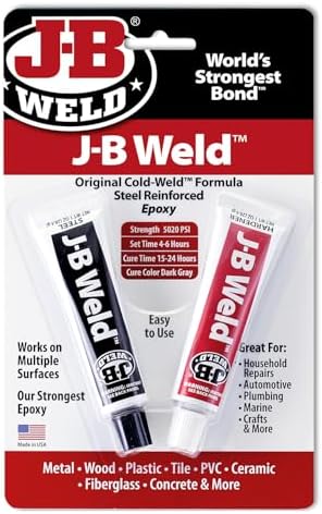 J-B Weld Tough Epoxy 8265S Twin Pack