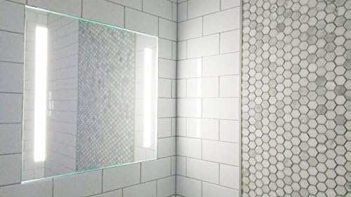 Shower Mirror with 5000K LED Lights