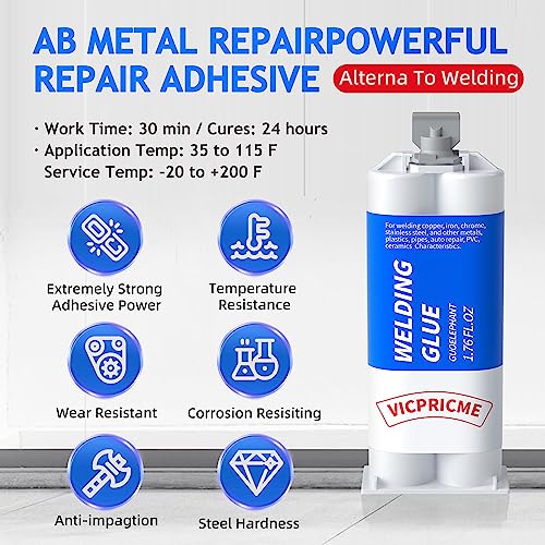 High-Strength Metal Welding Glue