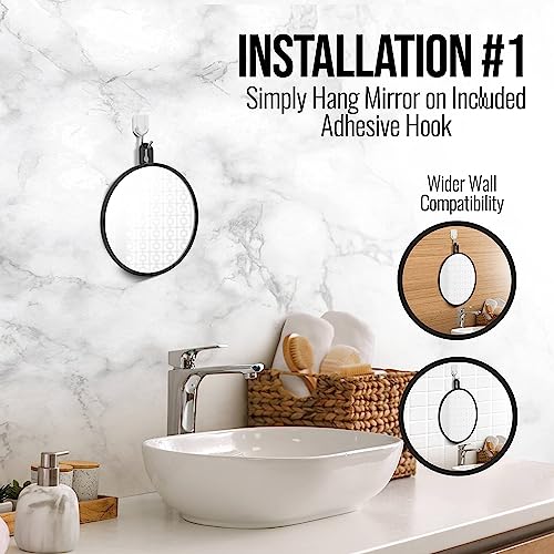 MirrorVana Small Showers with Anti-Fog Spray