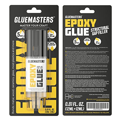 Secure 5-Minute Epoxy Bond - Clear 2-Pack