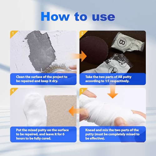Universal Epoxy Putty for Metal Plastic Wood More