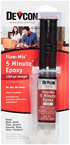 Epoxy Mix 14ml Syringe Pack of 6 5-Minute Clear Epoxy Industrial-Strength