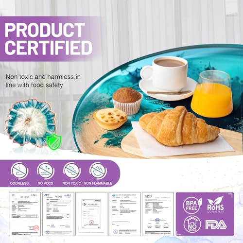 Epoxy Resin Kit for DIY Crafting Bubble-Free and UV-Resistant