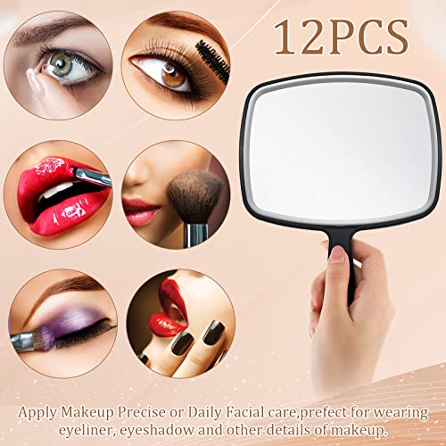 Geetery Hand Mirror 12-Piece Set with Handle