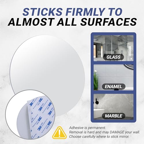 Fog-Free Shave Mirror for Men